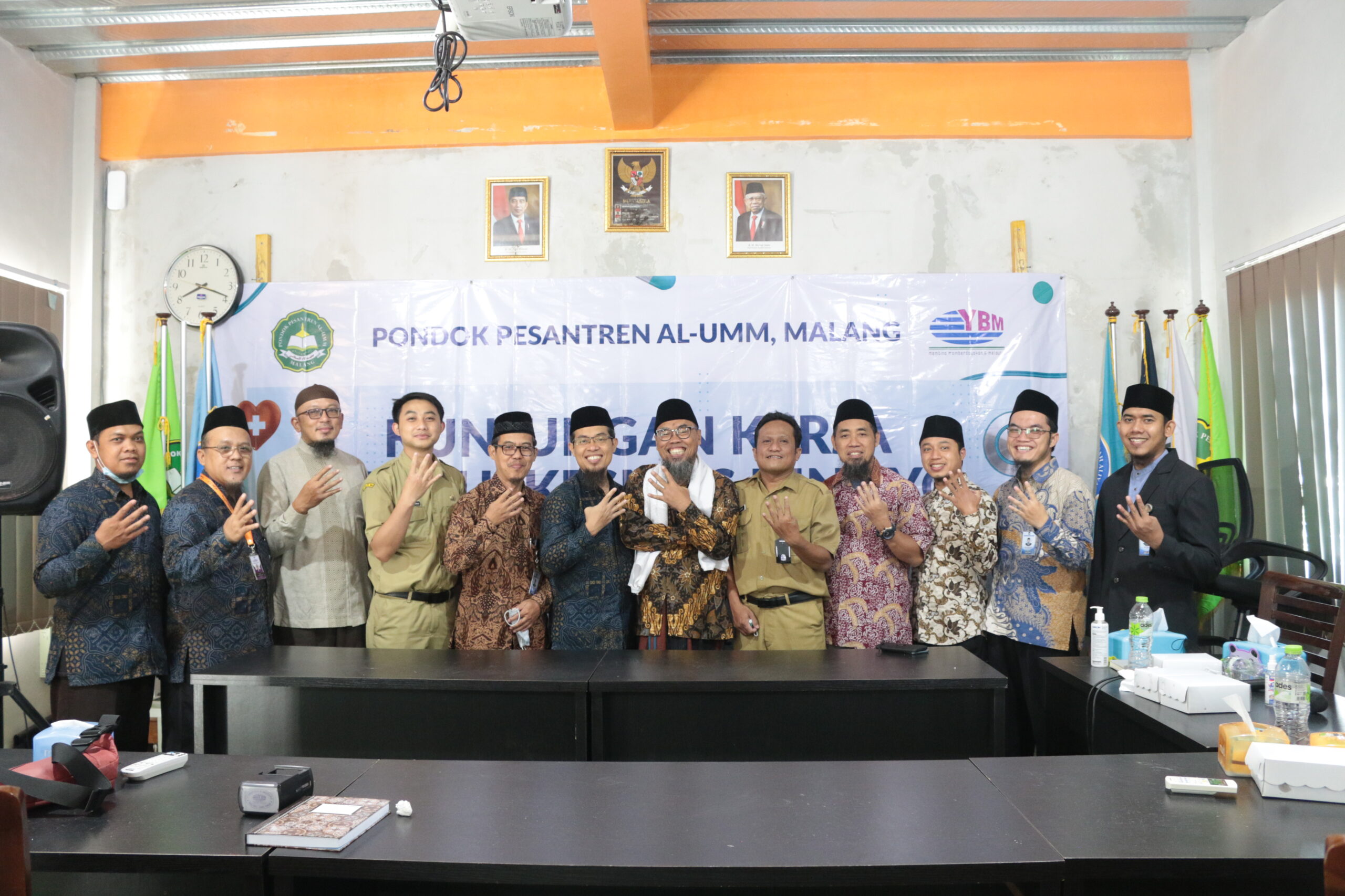 Kunjungan Kerja Puskesmas Dinoyo ke Pondok Pesantren Al-Umm