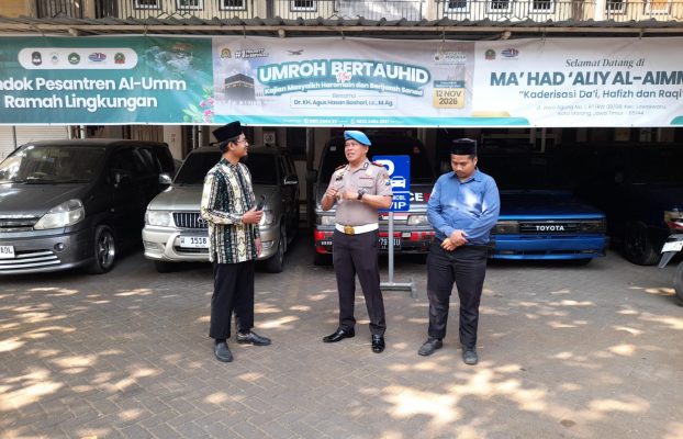 Kasi Propam Polresta Malang Kota Sambangi SMP Islam Al-Umm, Apresiasi Pendidikan Berbasis Pesantren