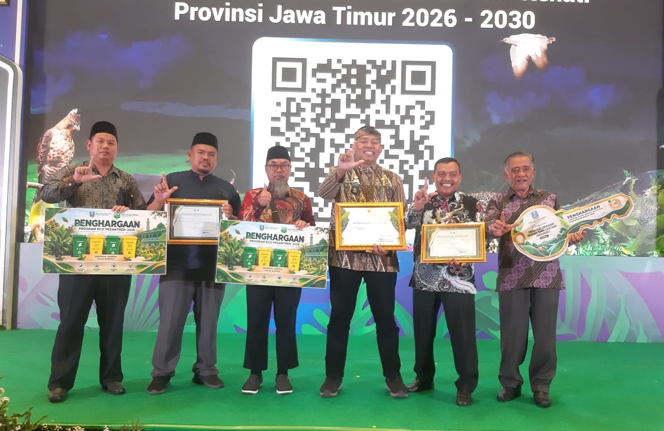 Harumkan Kota Malang, Ponpes Al-Umm Raih Penghargaan Eco Pesantren Pratama Jatim 2026